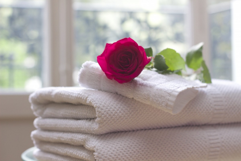 hotel-EVENOS-min_towel_rose_clean_care_salon_spa_white_bath-731641